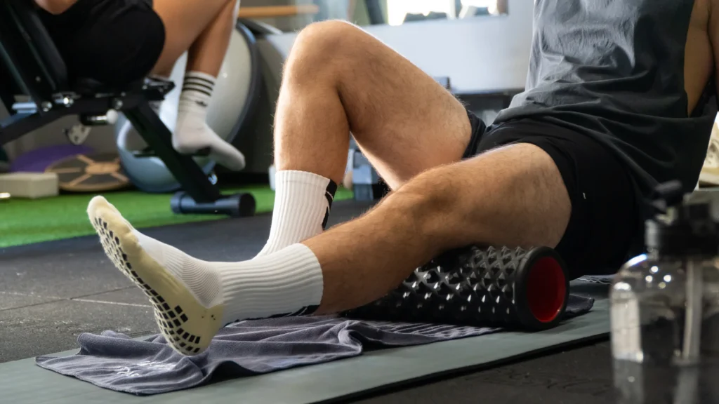 Recupero muscolare con foam roller